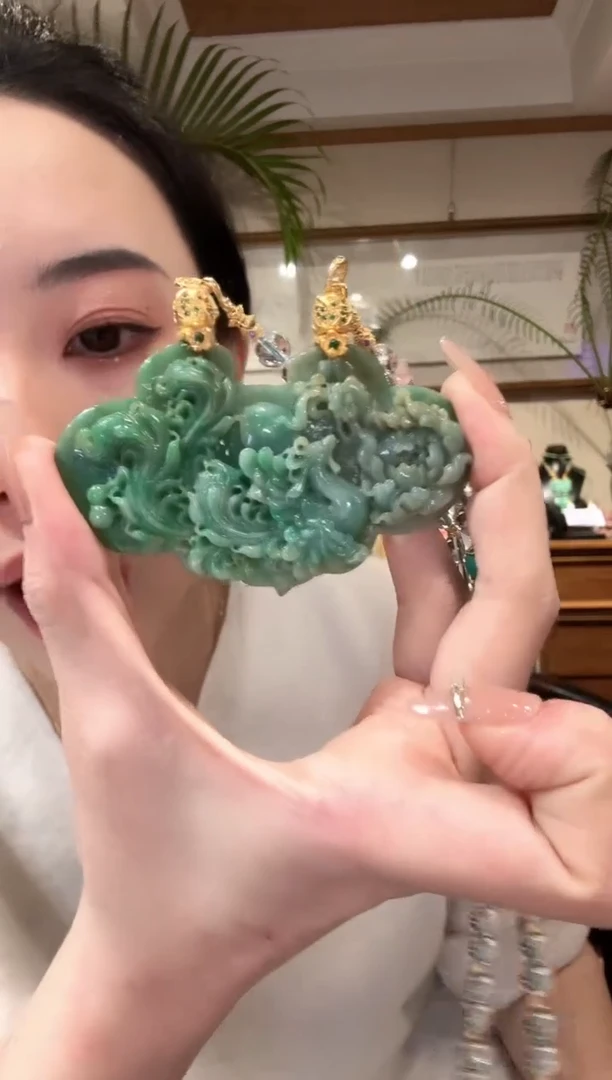 【闪购商品】翡翠颈饰未镶嵌国风