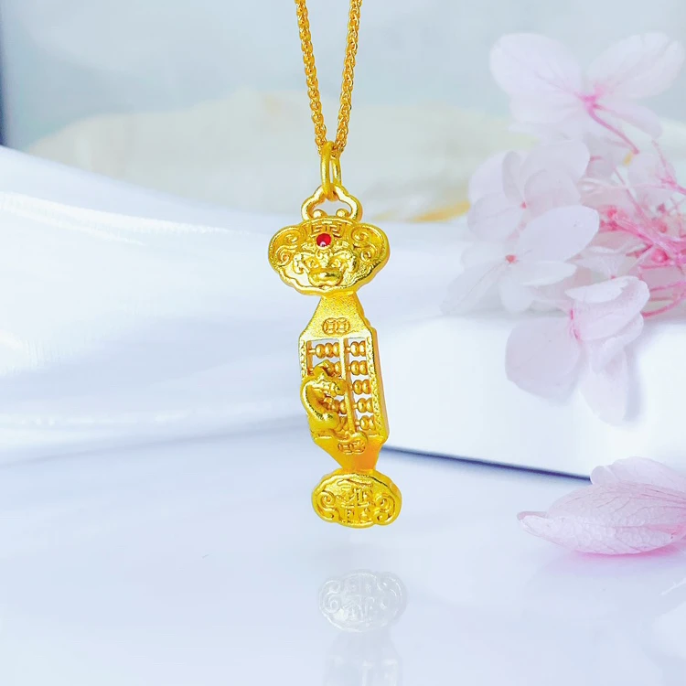 【香港正品】精品壁虎如意算盘（1176）不含链