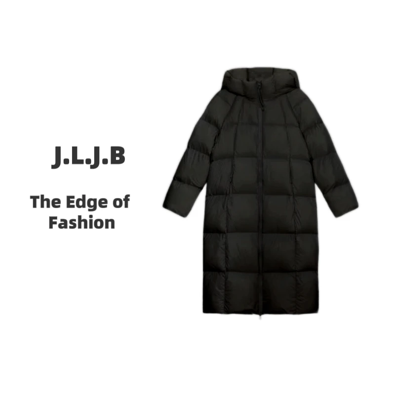 【95白鹅绒】极寒-40°长款100cm冬季保暖羽绒服时尚经典白鹅绒