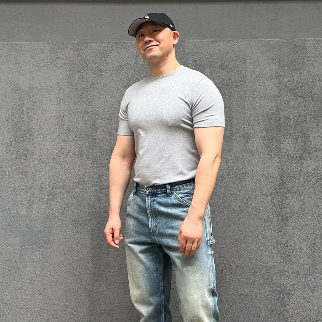 夏季天丝羊毛修身弹力T恤轻奢舒适简约男士老钱风休闲纯色短袖