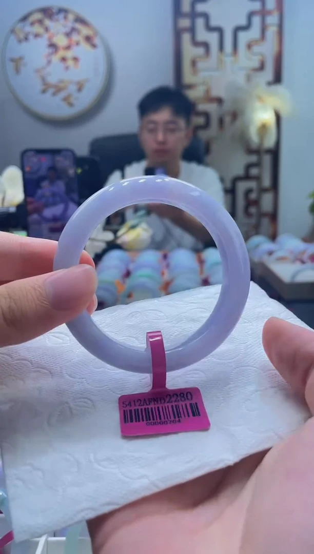 翡翠手镯未镶嵌127-54