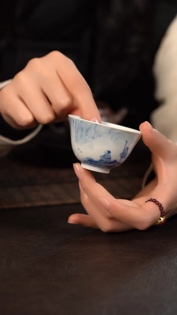 【闪购商品】杯微瑕超级福利HLX陶瓷观山三秋杯