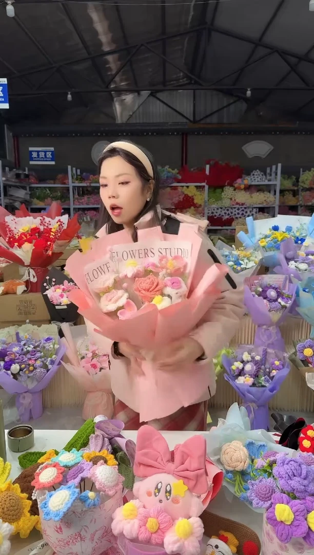 非遗手工花束，孤品清仓！！