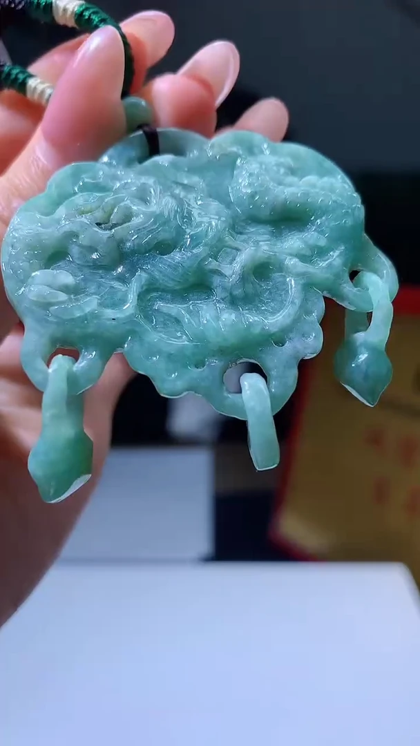 【闪购商品】定制翡翠未镶嵌5143jj-毛货挂件99