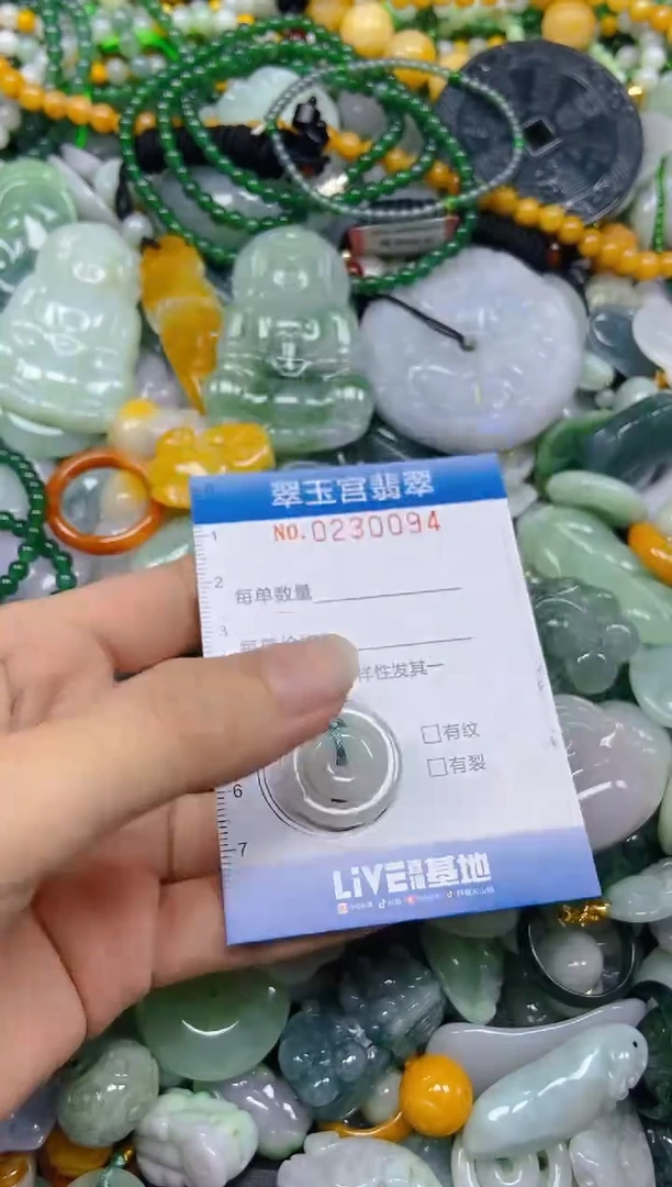 颈饰未镶嵌翡翠闪购0230094