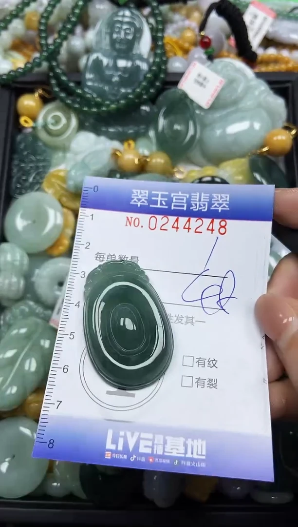 颈饰未镶嵌翡翠闪购C0244248