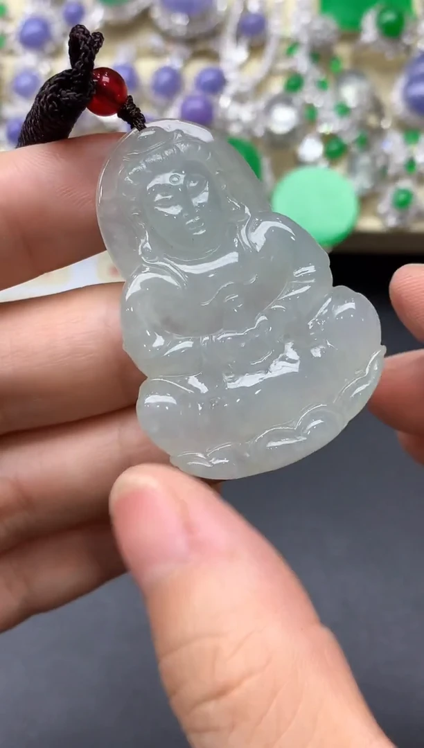 颈饰未镶嵌翡翠63-中国好珍宝