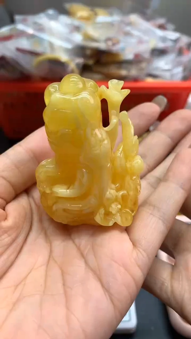 未镶嵌琥珀珠宝奇石2182