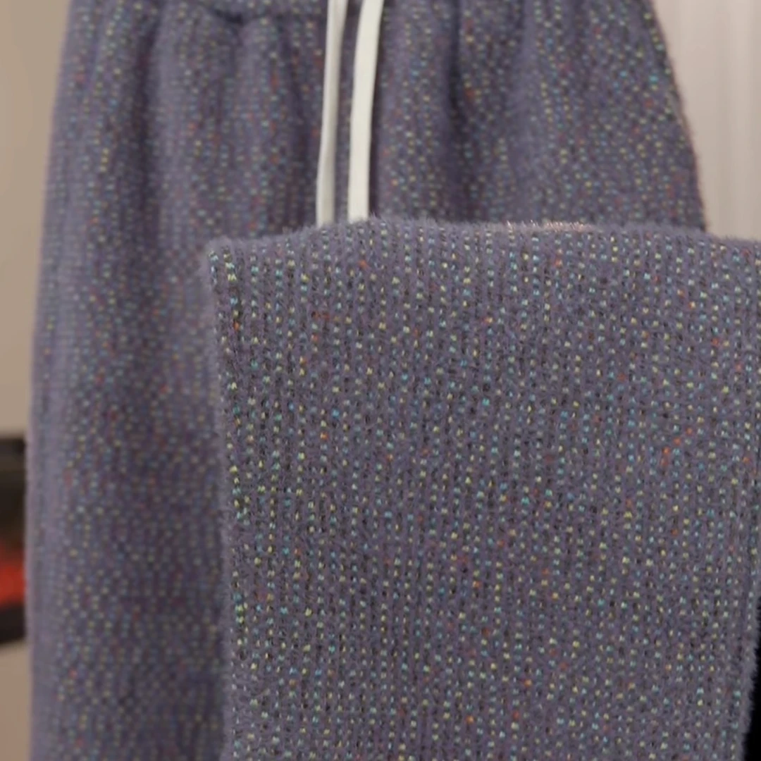 2025年新款时尚冬季保暖加厚百搭休闲裤K621