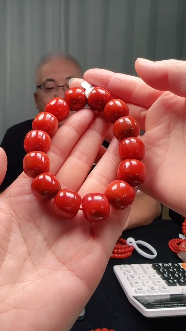 未镶嵌多样性发一件南红玛瑙16mm瓦西精工老型单圈