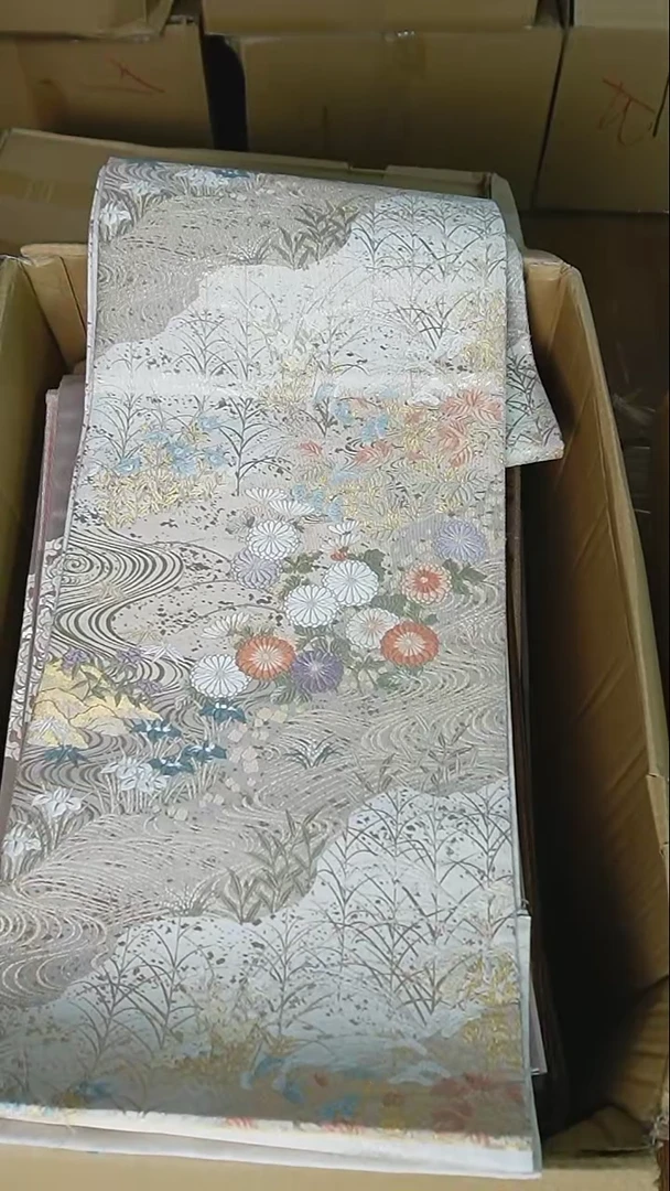 织绣117 六通流水花卉