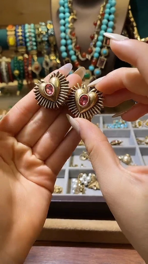 纯铜合金琉璃中古经典手饰饰品