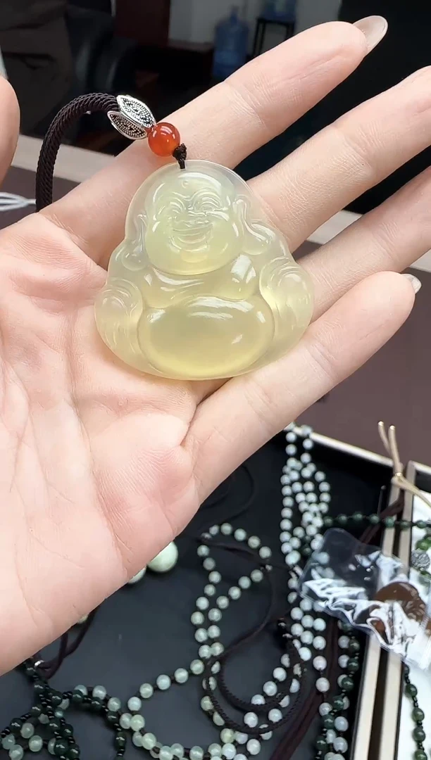 未镶嵌岫玉颈饰多样性发货拍一发一
