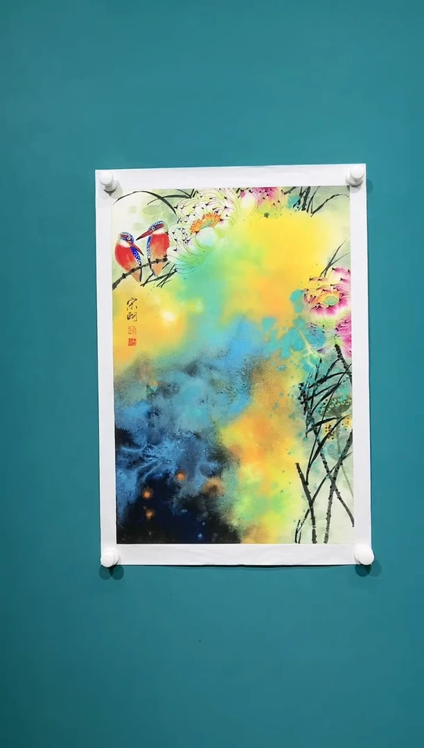 国画宋轲-2.7平尺-国画作品