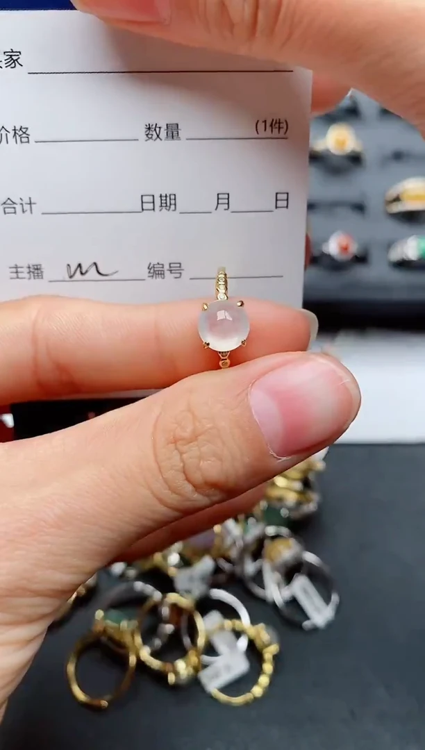 【闪购商品】翡翠戒指银S925镶嵌.............