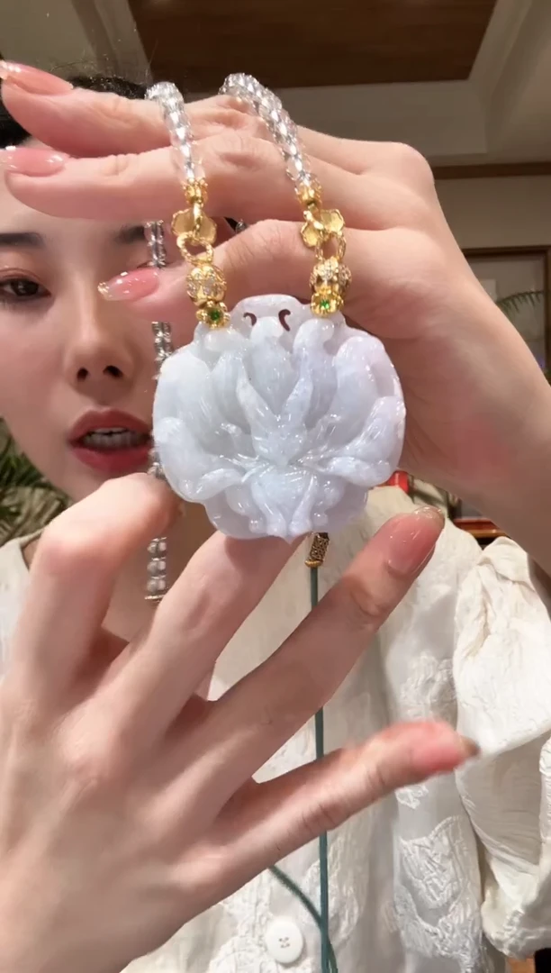 【闪购商品】翡翠颈饰未镶嵌国风
