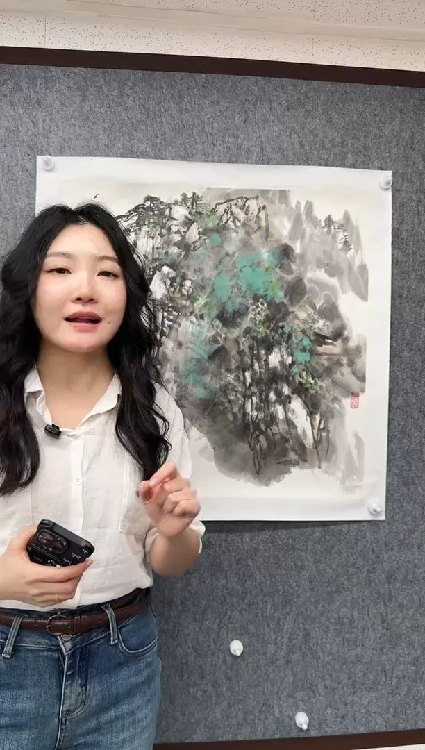 国画钱***爸SNJ-绘画作品-0466