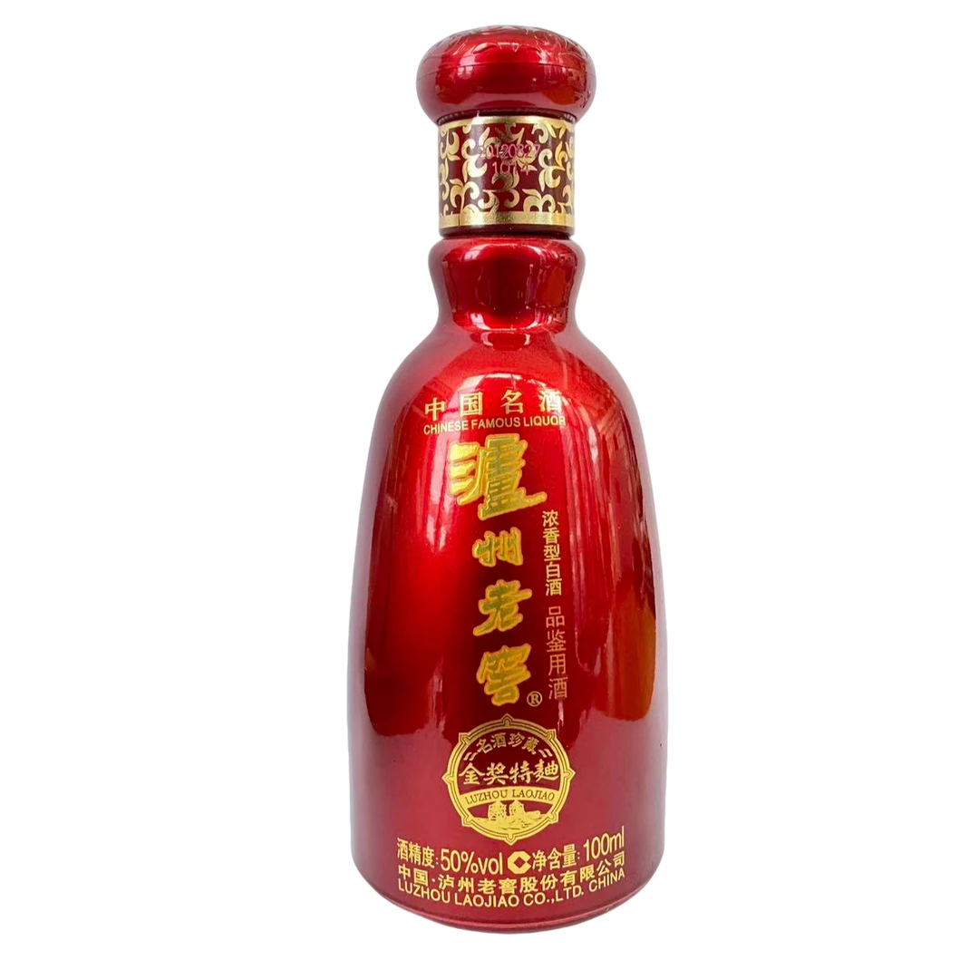泸州老窖金奖特曲酒 红瓶 2012年左右50%vol100ml