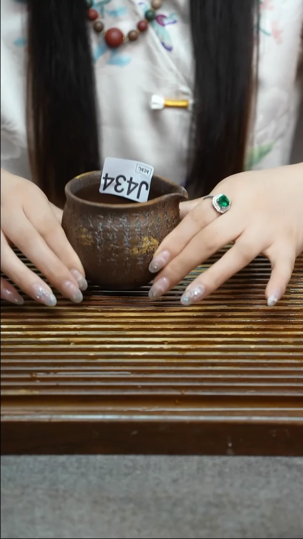 万古烧粗陶手工茶具