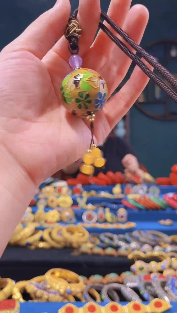 【闪购商品】非遗绝技 景泰蓝3.0吊坠 金