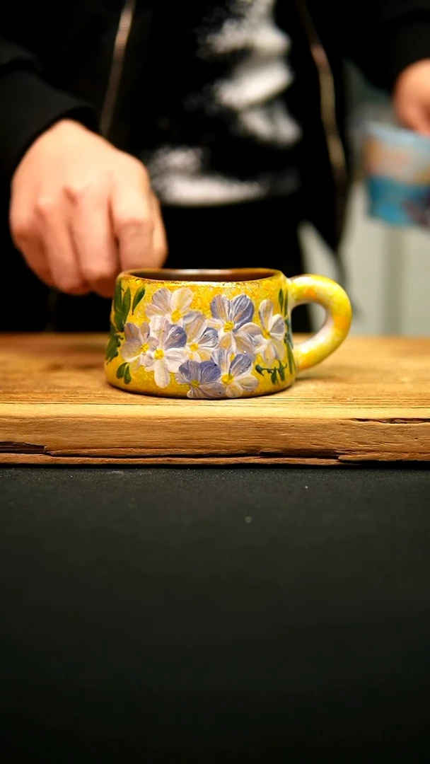 @@陶园瓷舍@@纯手工手绘@高温釉下彩