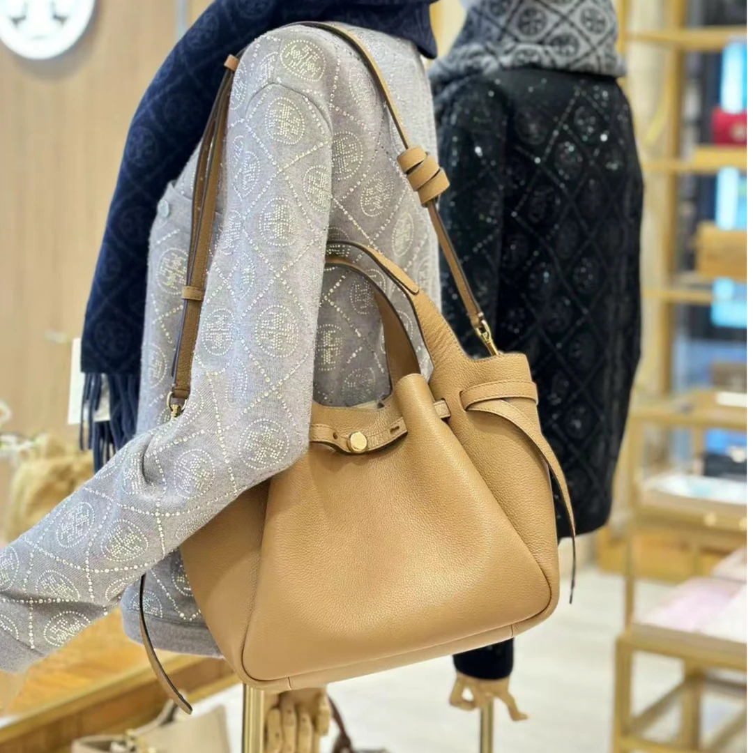 TORY BURCH/汤丽柏琦女包托特包Romy小号/大号单肩斜挎包大容量