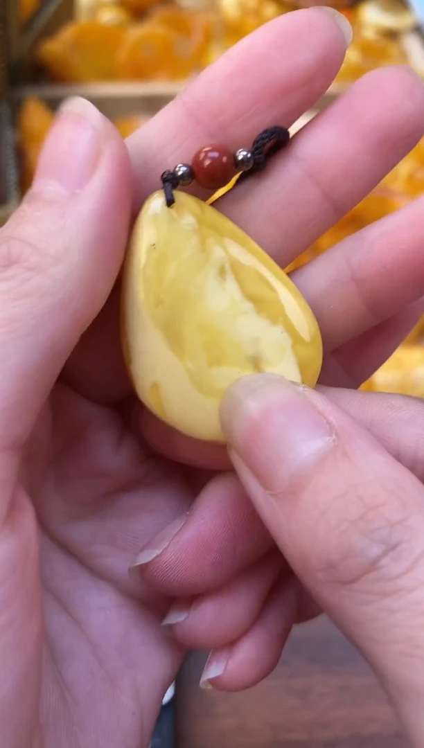 裸石琥珀未镶嵌天然琥珀蜜蜡