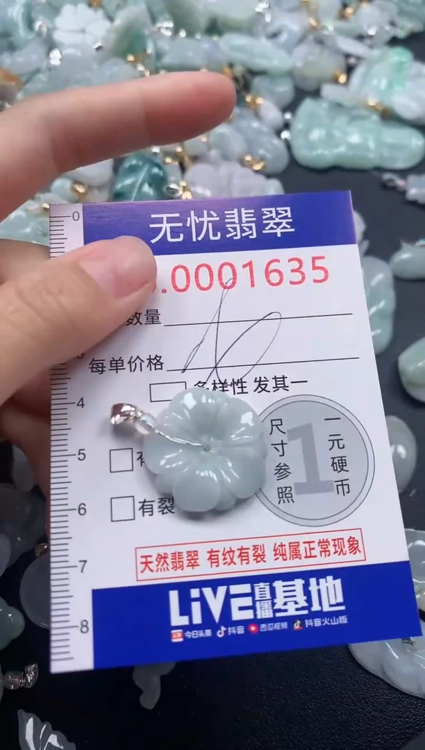 颈饰未镶嵌翡翠1635