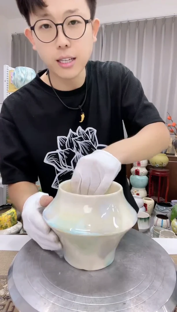 7-20直播间精选陶瓷花盆