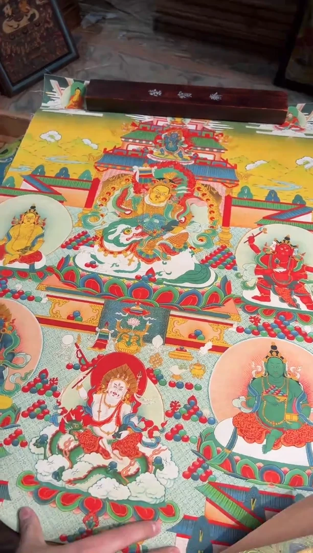 卷轴画卷轴画奥奥的唐卡