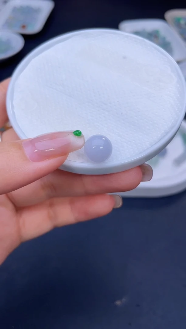 颈饰未镶嵌翡翠银**草啊A124