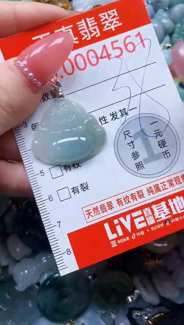 翡翠未镶嵌吊坠(不含链)4561