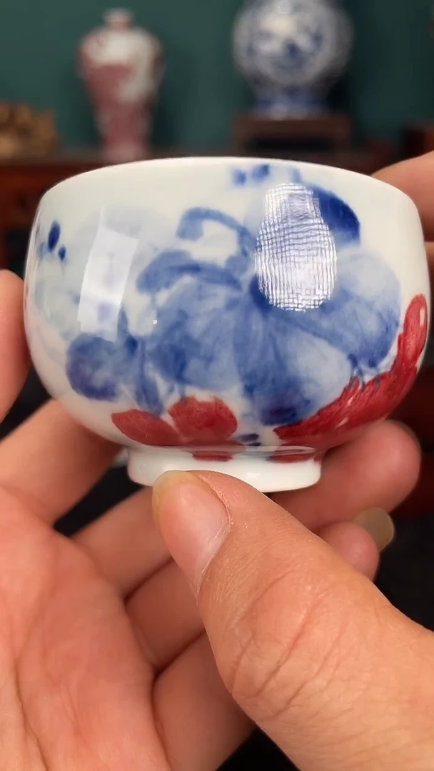 摆件陶景德镇手工手绘陶瓷