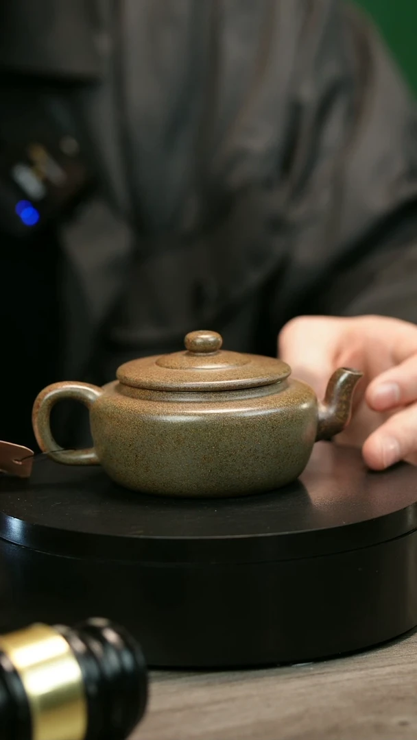 茶壶紫砂大***哥H2397史鑫杰段泥光素旭帽