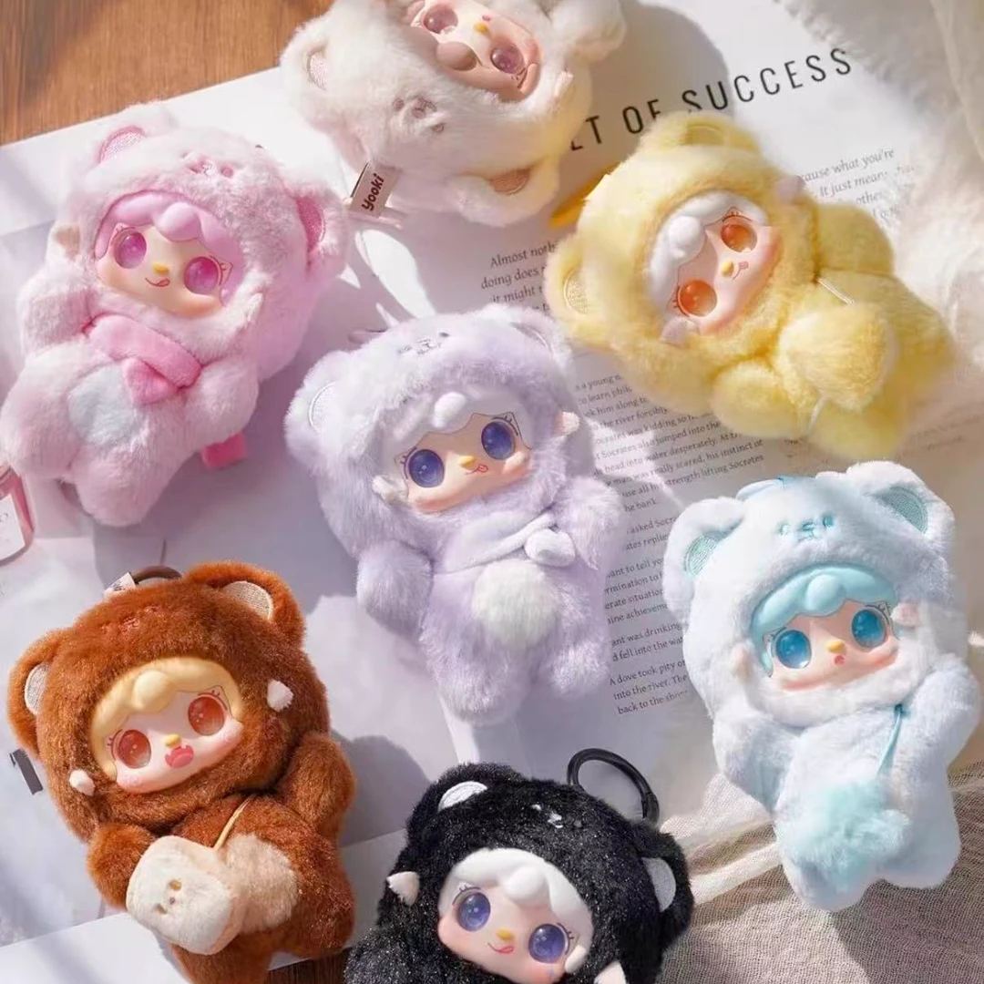 【福利品】氧氧 咬一口小熊 潮玩毛绒可爱女生礼物