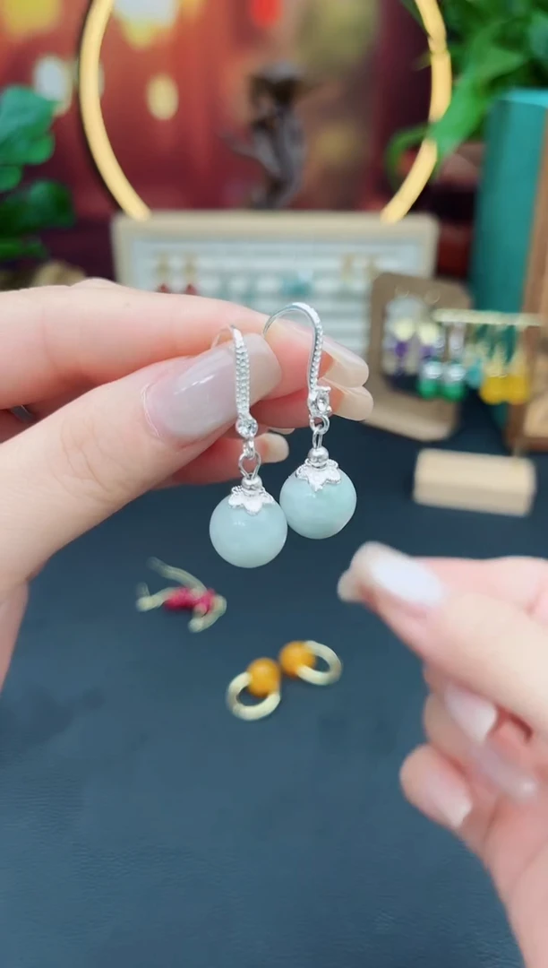 玛瑙/玉髓耳饰未镶嵌822000