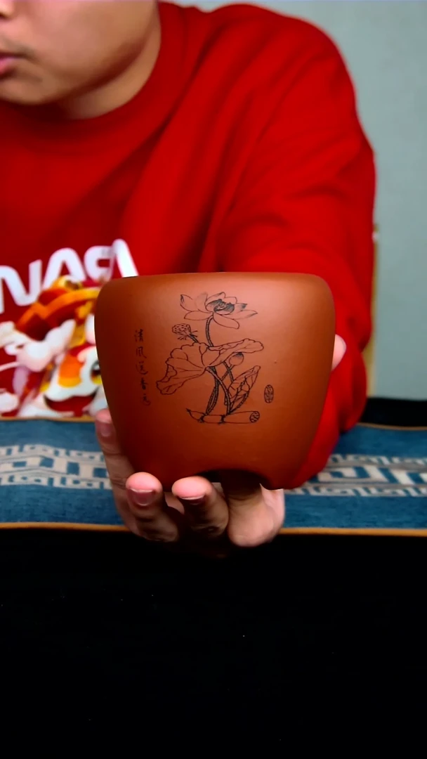 【闪购商品】紫砂花盆8.5*8内径紫砂花盆