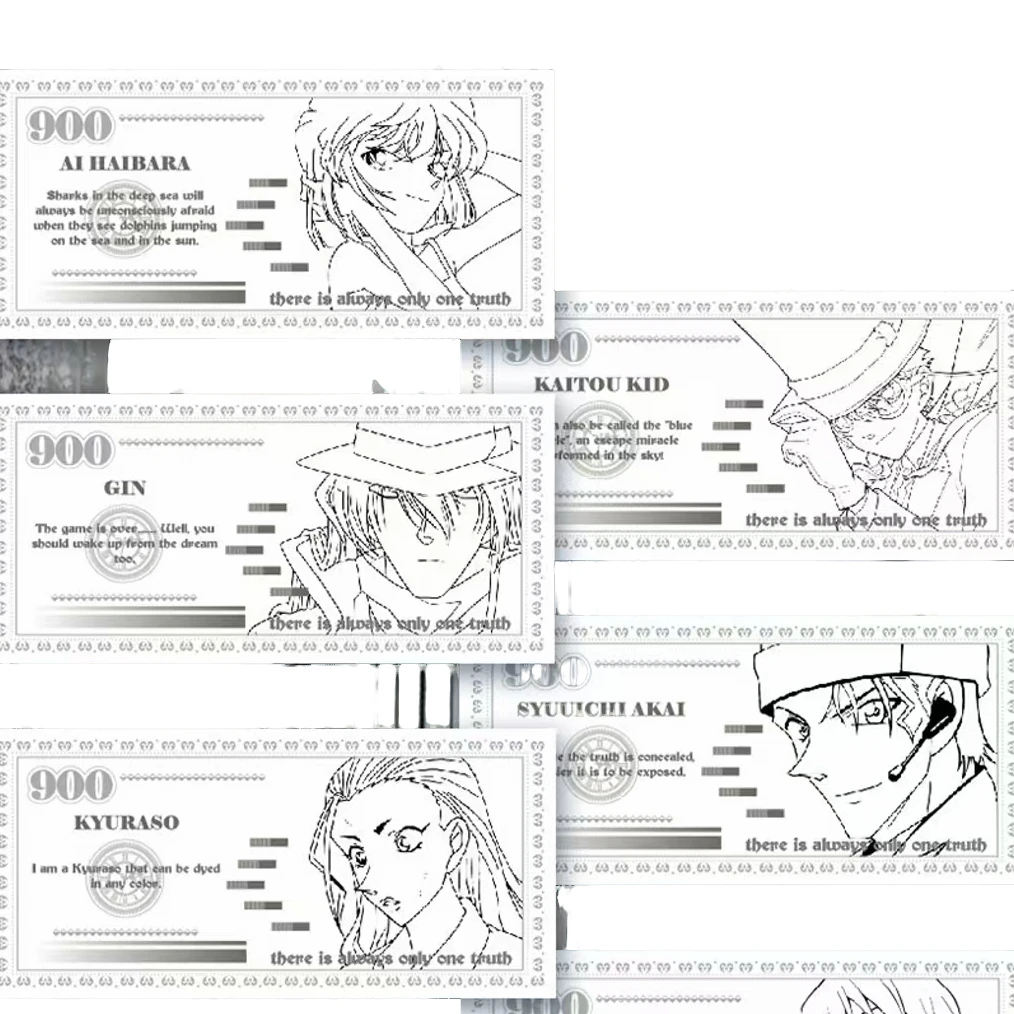 【平拆/玩法】《云启文创.钞级玩家》柯南彩钞第二弹（默认代拆）