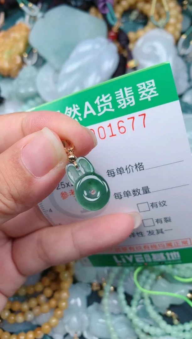 颈饰未镶嵌翡翠.0001677