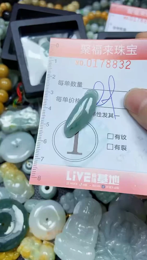 翡翠未镶嵌颈饰闪购017882