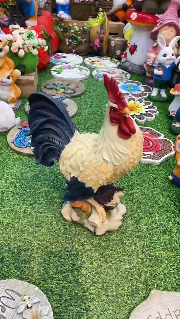 【闪购商品】红陶花园庭院摆件&000&