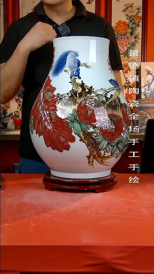 摆件景德镇陶瓷 手工手绘27
