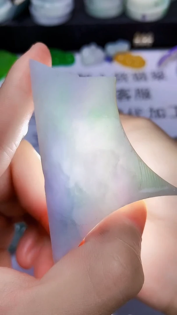 翡翠裸石缅甸天然翡翠A货640