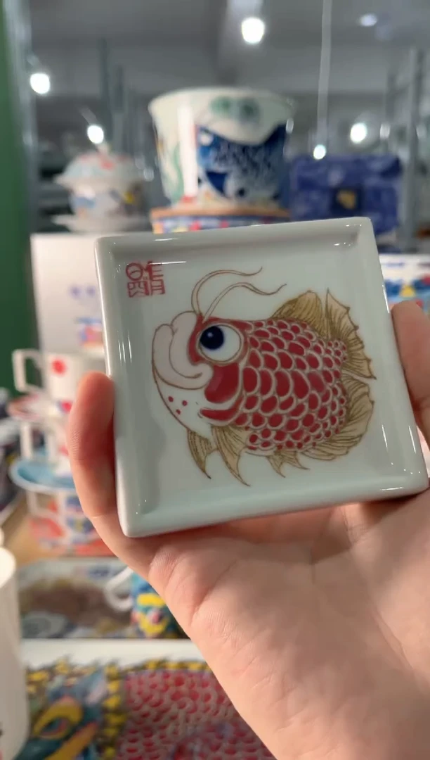 拙明院（福利价格）纯手绘杯垫