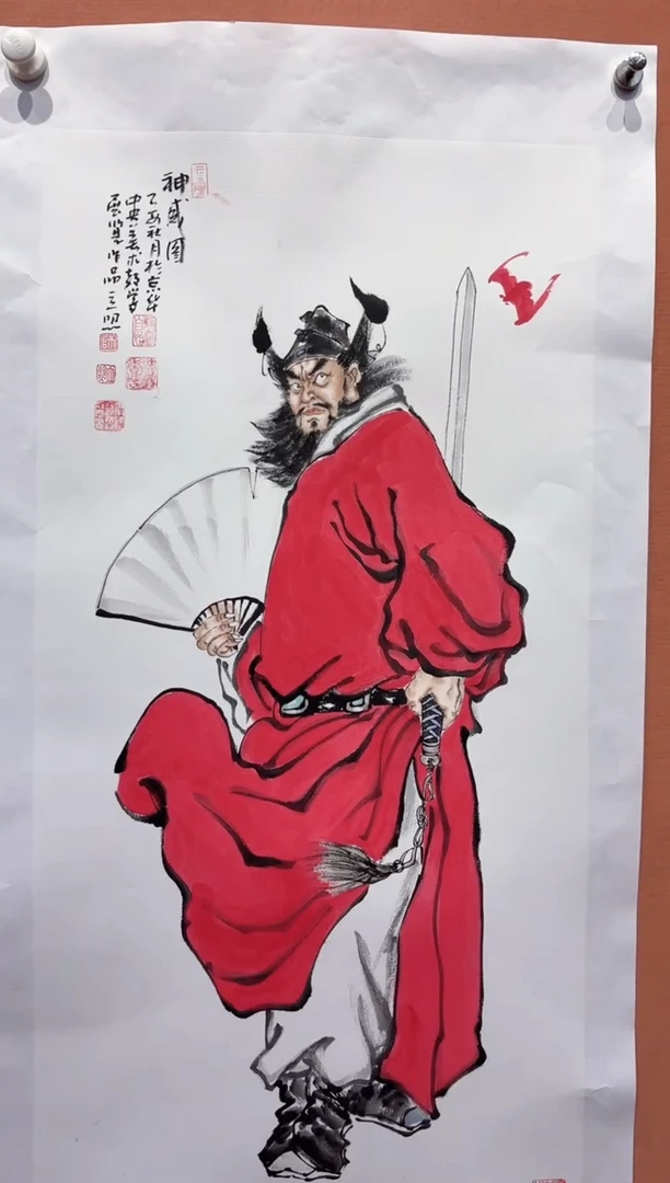 国画师立照老师国画作品