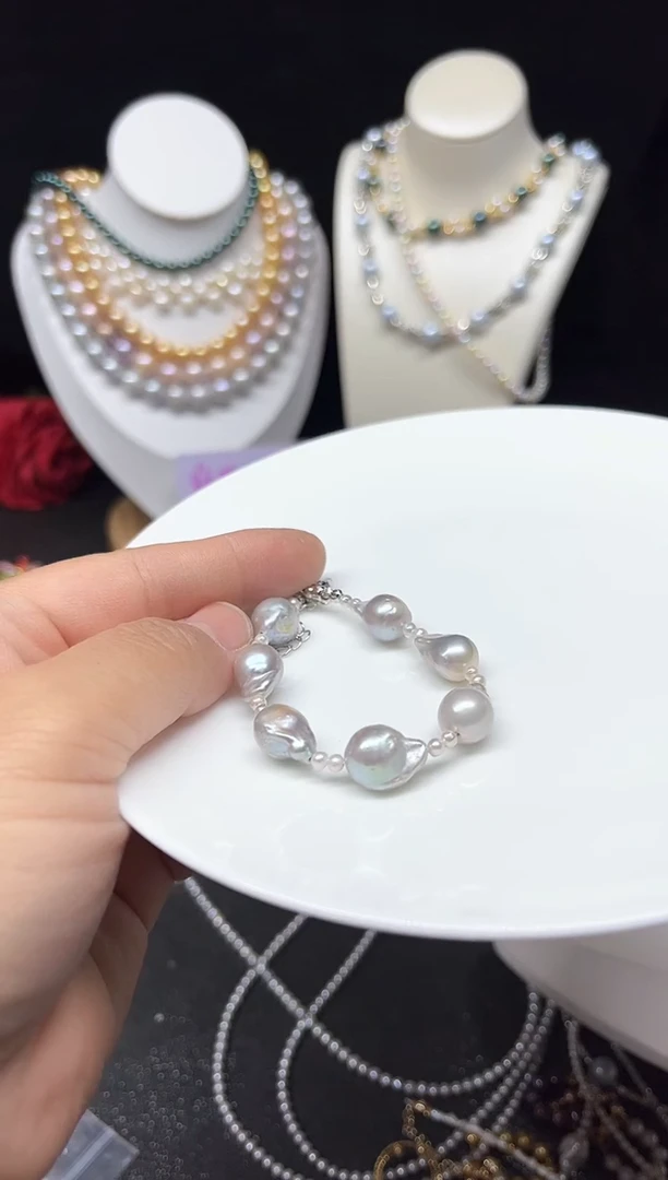 【闪购商品】淡水珍珠手串未镶嵌多人