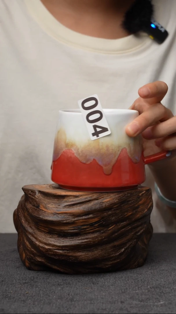 杯子004景德镇手创颜色釉杯（食品级）