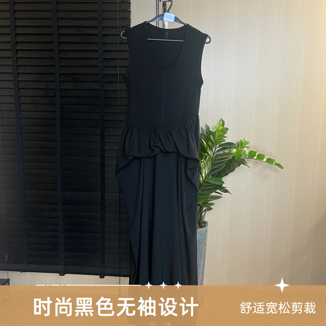 悟源服饰温柔气质优雅品牌女装显瘦修身简约高级女款收腰优质女裙