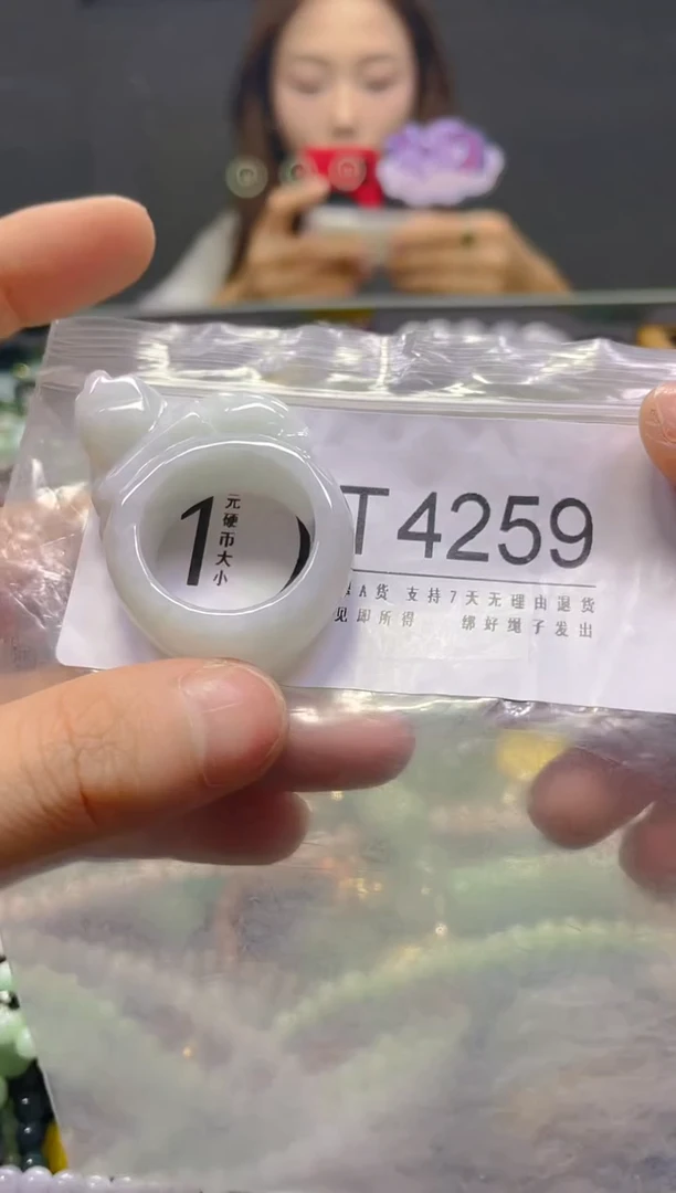颈饰未镶嵌翡翠21.6MM/T/翡翠A货，一件也是批发价