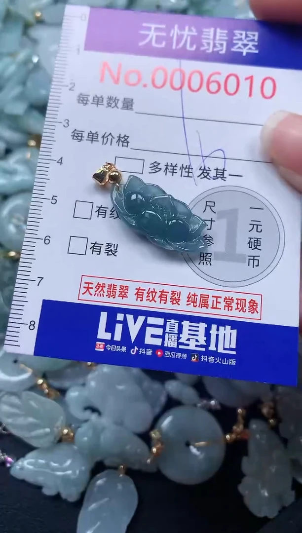 颈饰未镶嵌翡翠6010